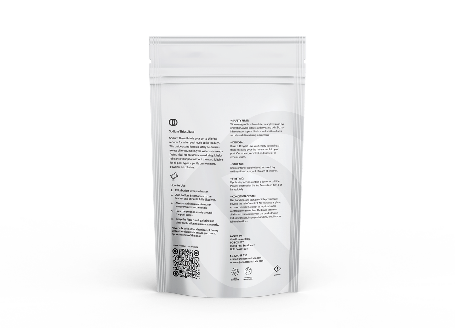 Standard Size Chlorine Reducer